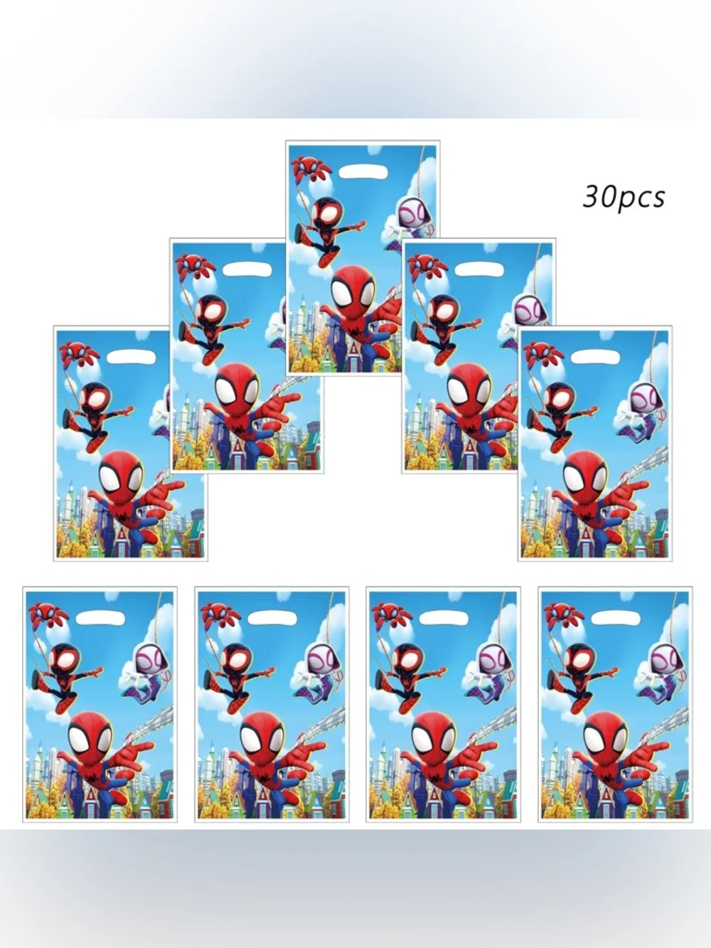 Spider-Man Themed Party Favor Bags